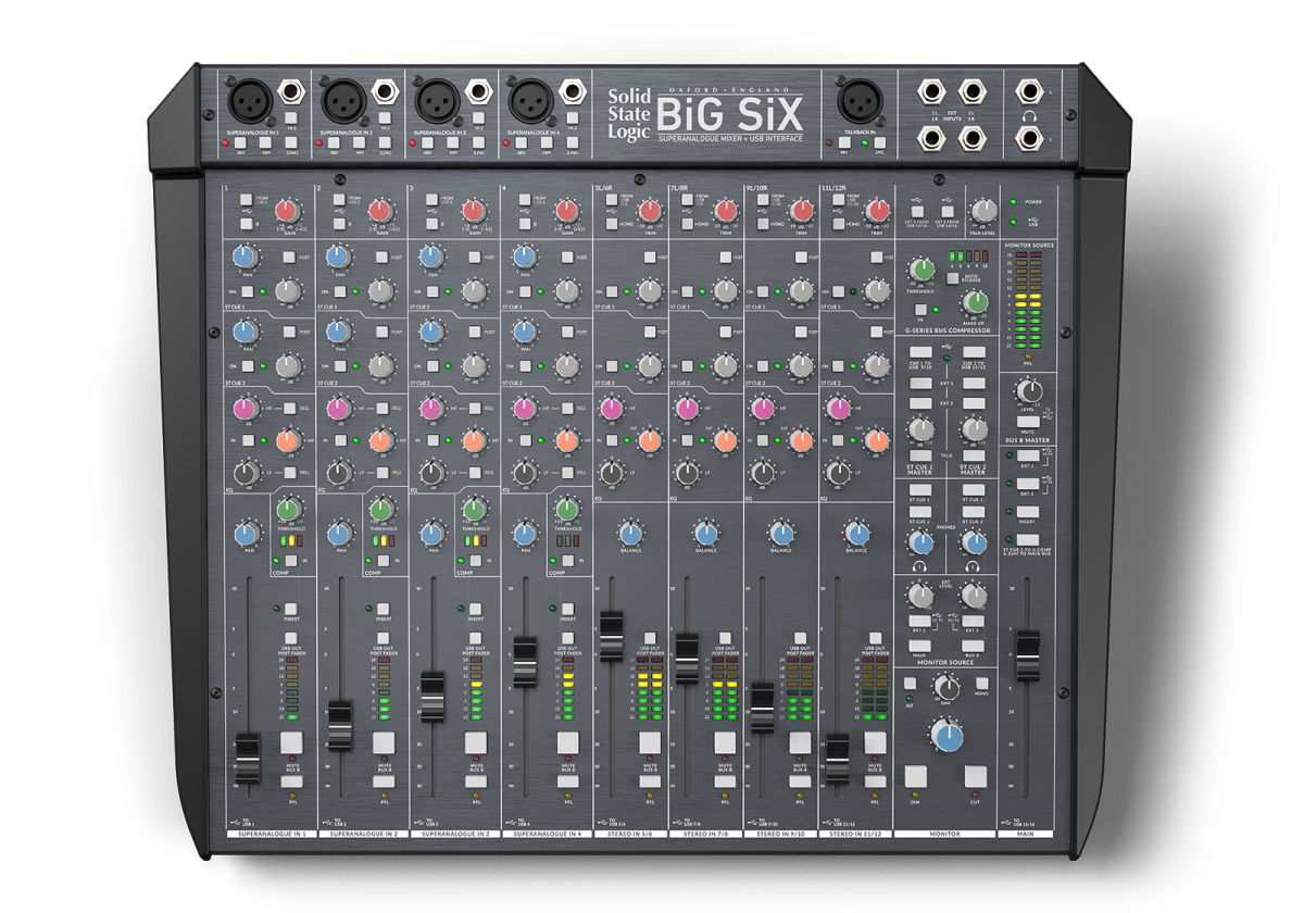 完動品】SSL BiG SiX Solid State Logic - レコーディング/PA機器